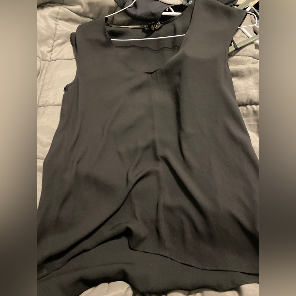 Black J Crew Business Blouse